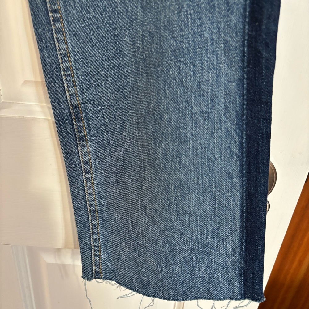 🚨3X$30🚨 Mango Blue Straight Leg Jeans Classic Style - Picture 5 of 13